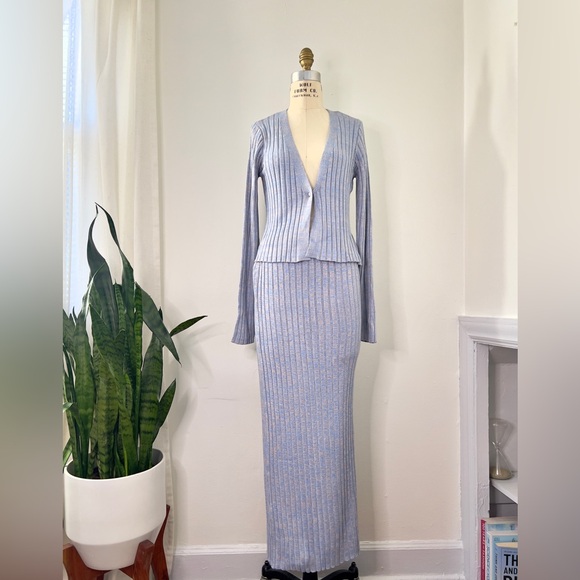 AFRM - Minton Cardigan Wide Rib Sweater - Picture 3 of 6